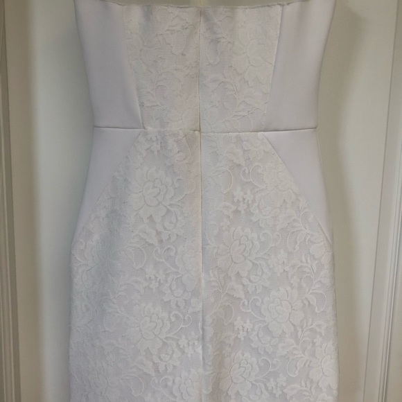 Top Shop White Mini Dress, Perfect for Graduation! - Picture 6 of 6